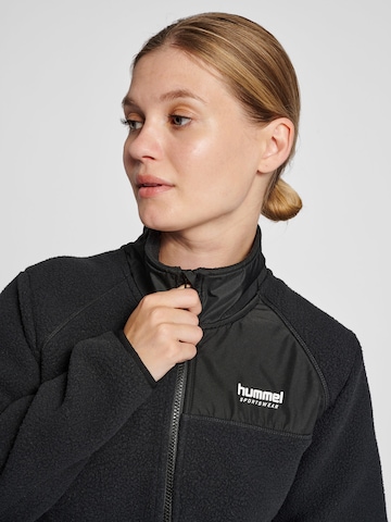 Hummel Fleecejacke 'Charla' in Schwarz