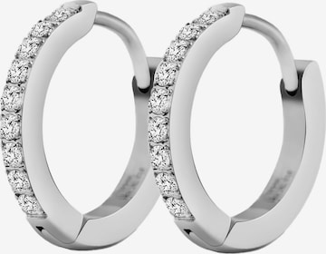 Akzent Earrings 'Sina, langlebig' in Silver: front