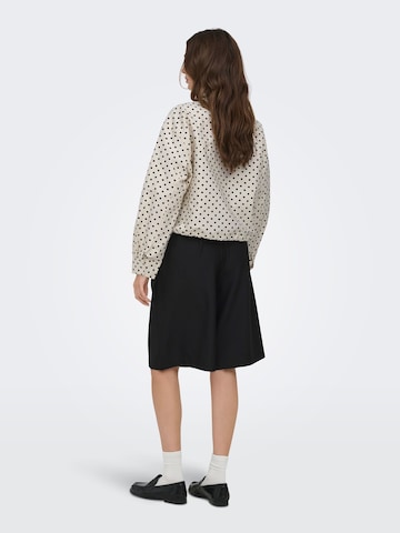 ONLY - Pierna ancha Pantalón plisado 'ONLLinda' en negro