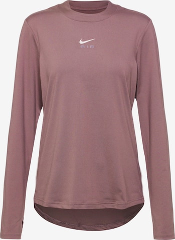 NIKE Performance Shirt 'Air' in Purple: front