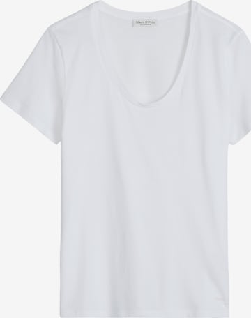 Marc O'Polo Shirt in Wit: voorkant