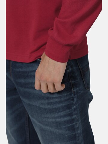 BABISTA Langarm-Poloshirt ' Silvetto ' in Rot