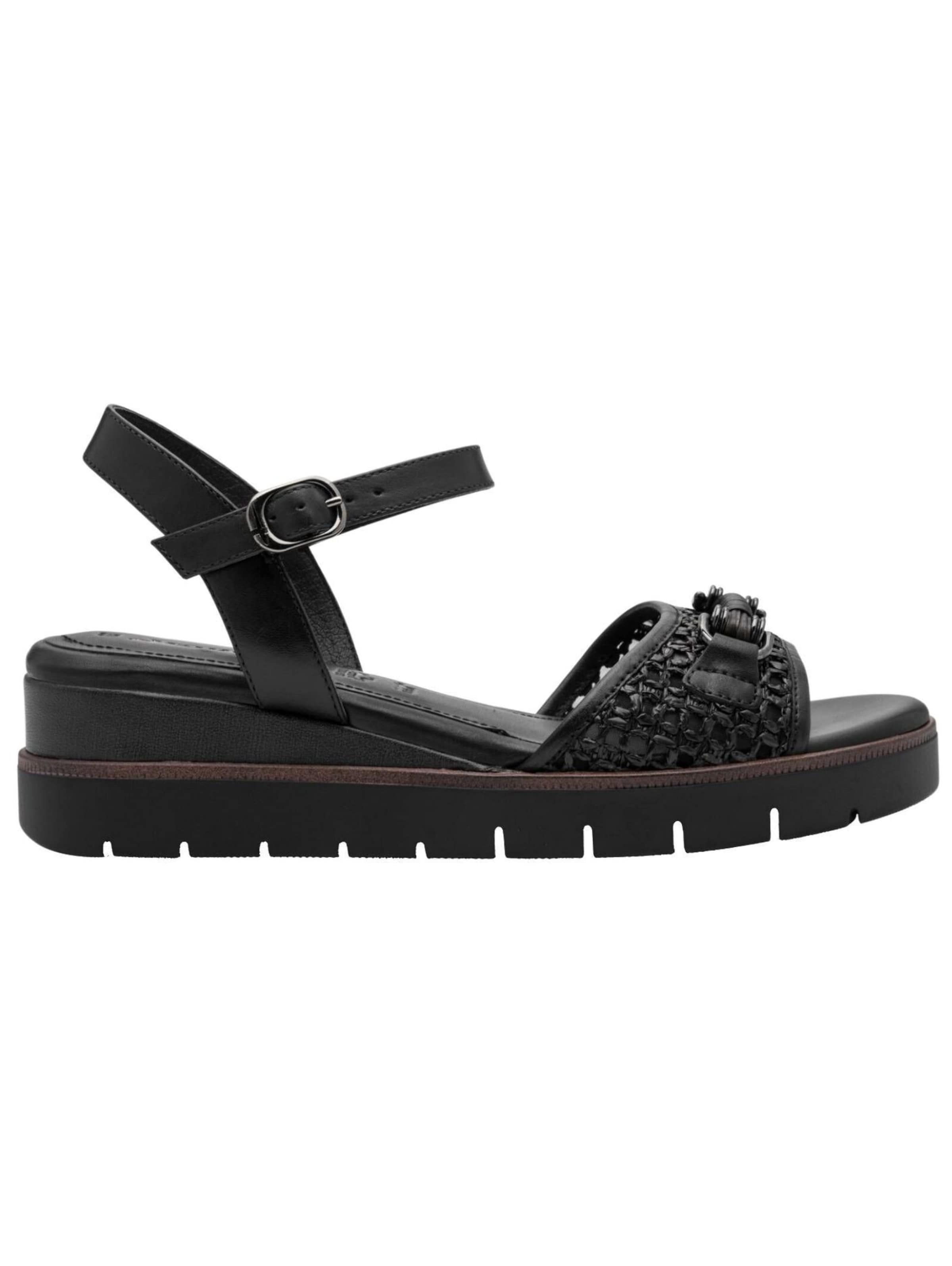 Sandalo di Tamaris in nero