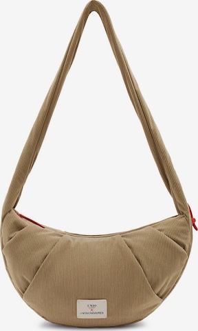 Sac à bandoulière 'Unio Vancouver' Les Visionnaires en marron : devant