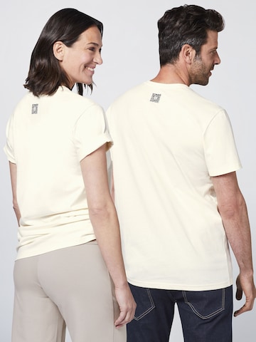 Detto Fatto Shirt ' mit QR-Code-Print ' in White