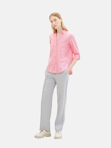 TOM TAILOR Bluse in Pink