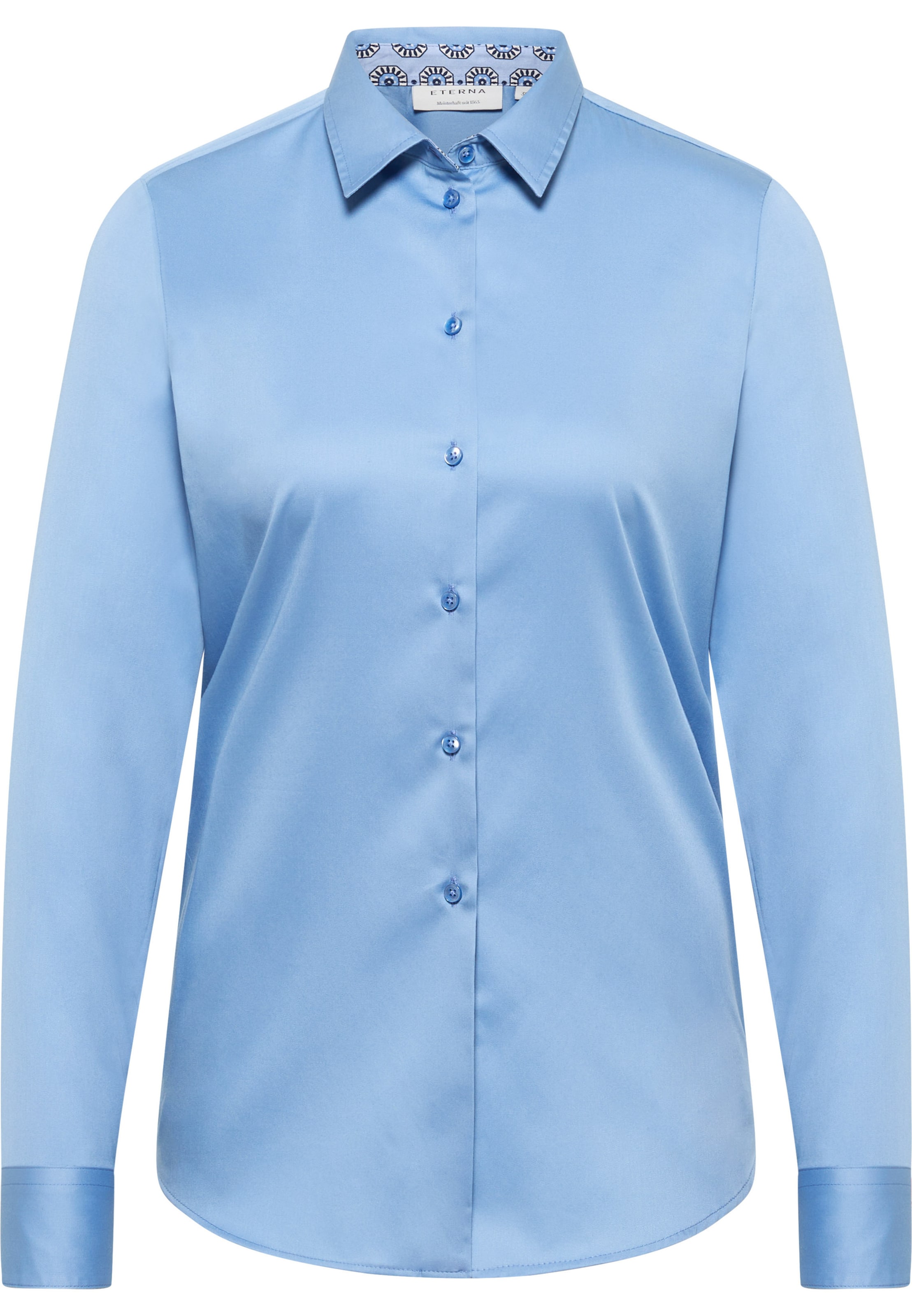 ETERNA Blouse in Blue: front