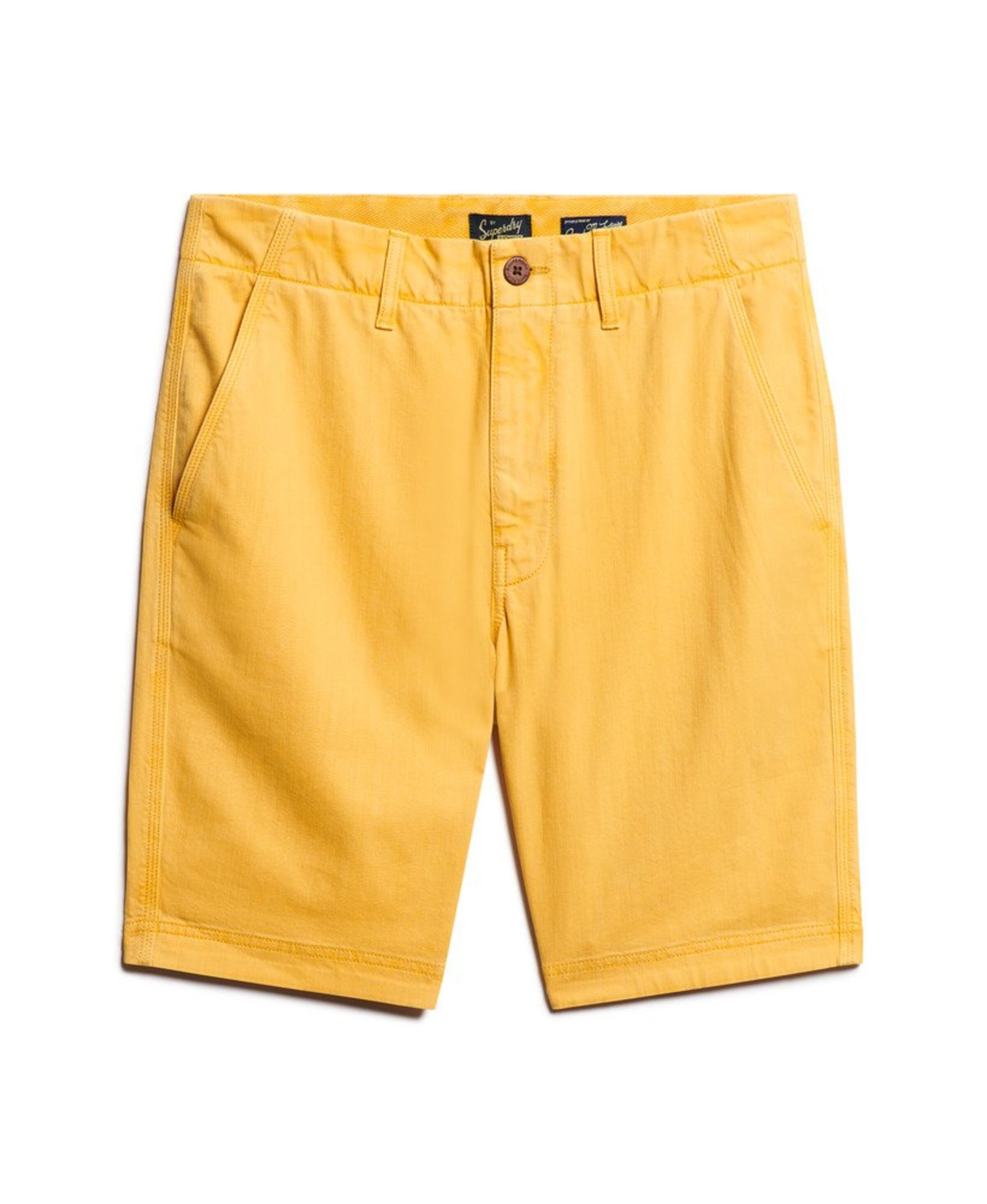 Regular Pantalon chino Superdry en Jaune ABOUT YOU
