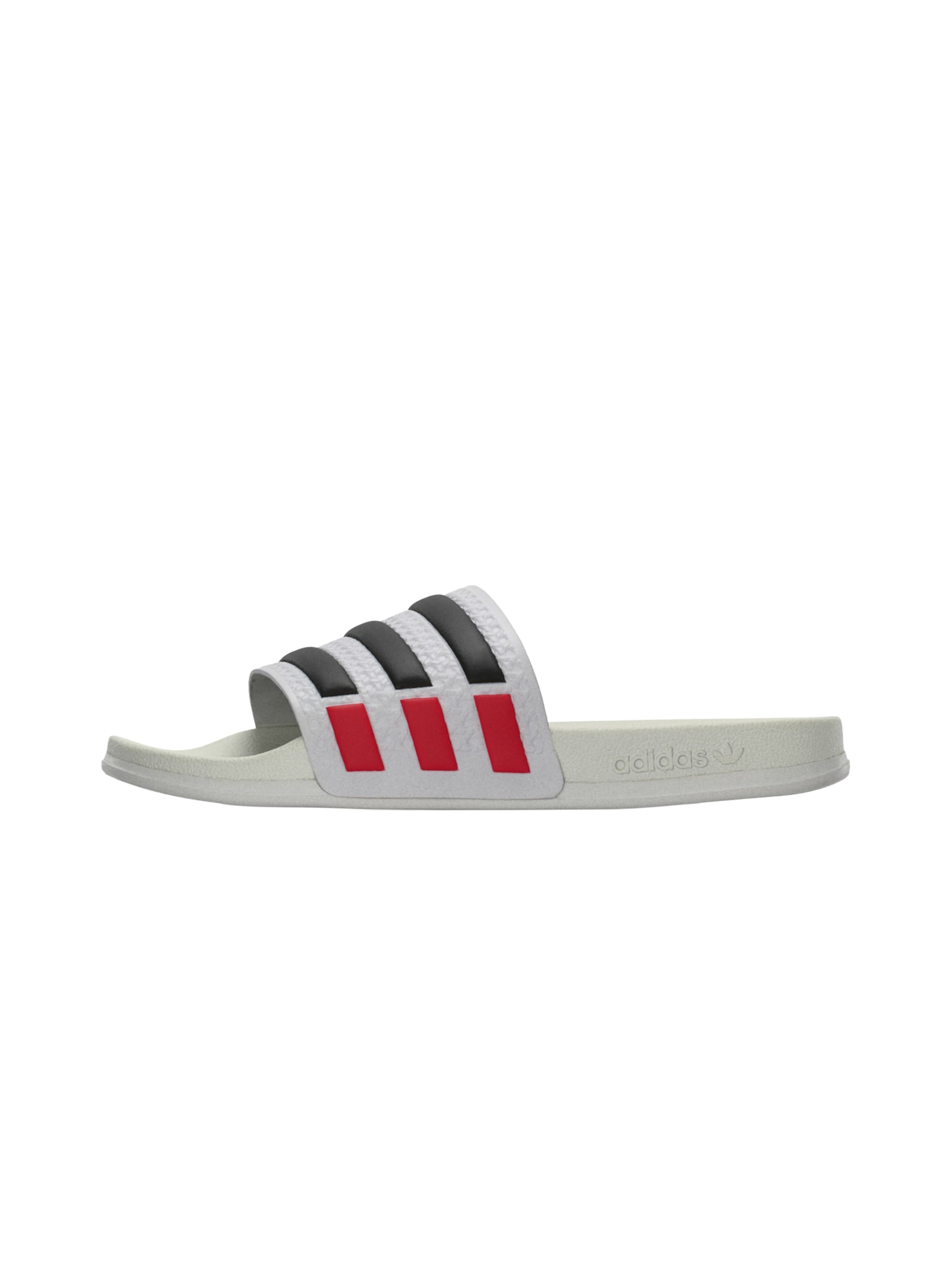 ADIDAS ORIGINALS Pistokkaat 'ADILETTE' värissä valkoinen: etupuoli