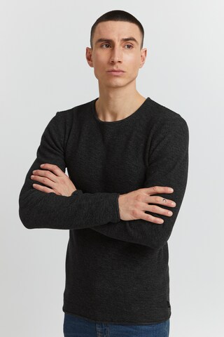 INDICODE JEANS Strickpullover 'Corto' in Schwarz: predná strana