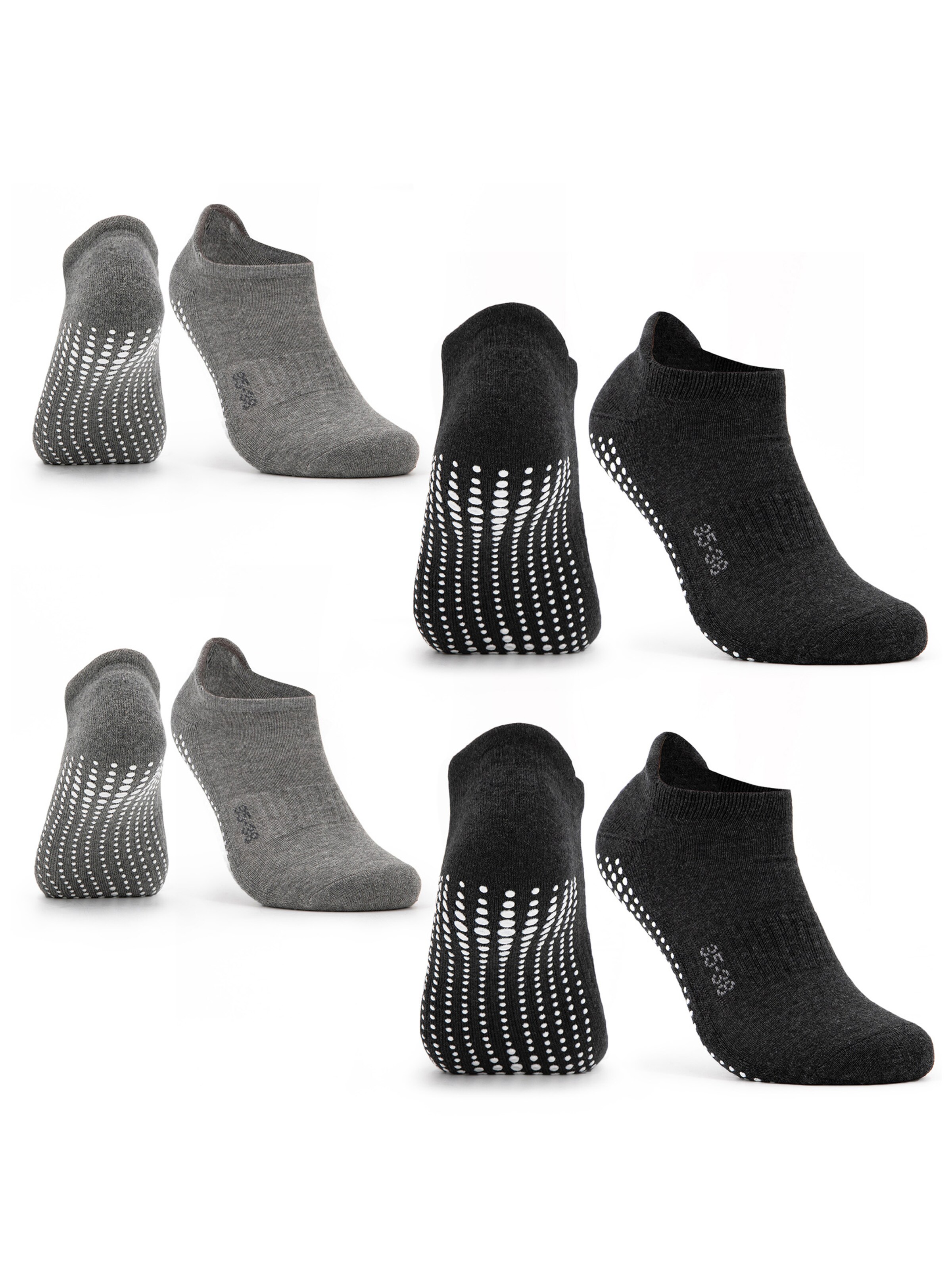 Chaussettes de sport 'Mady' Occulto en gris : devant