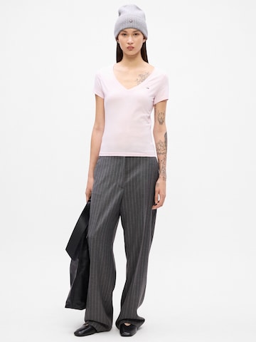 rožinė Tommy Jeans Marškinėliai