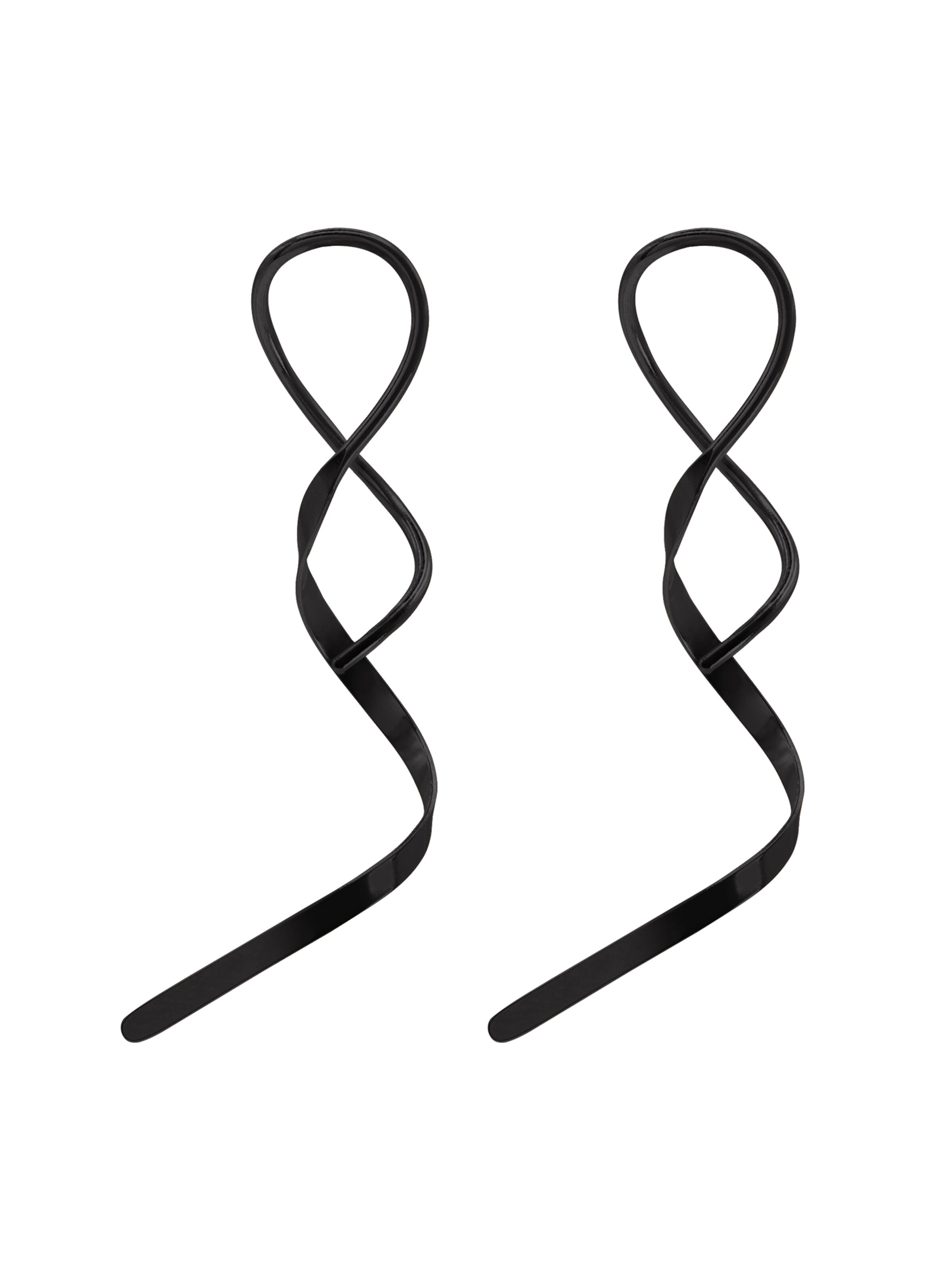 Heideman Ohrringe 'Rufus' in Schwarz