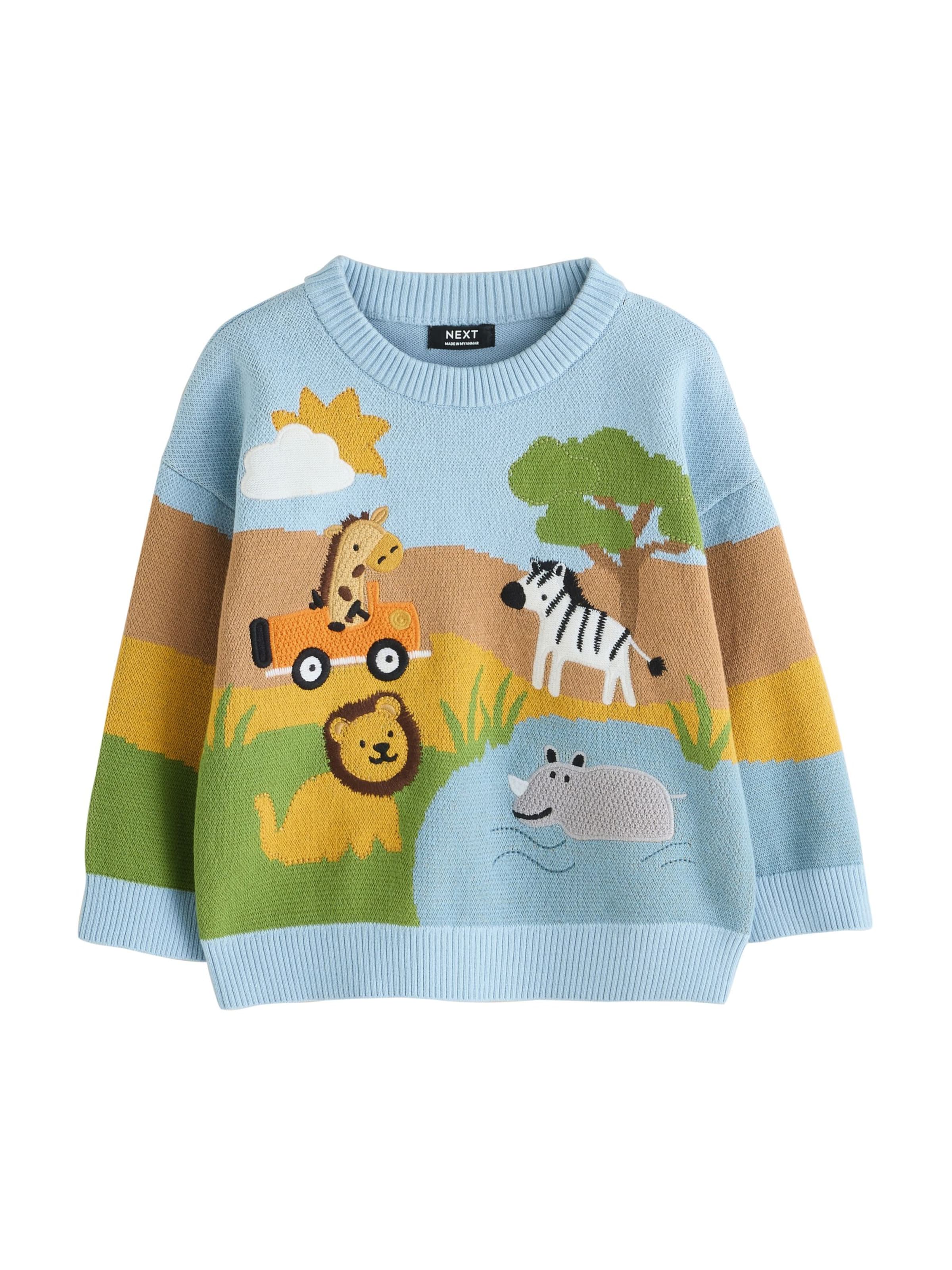 Next - Jersey en azul: frente