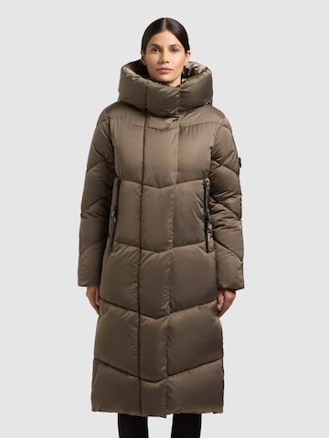 Cappotto invernale 'Manelia 2' di khujo in grigio: frontale