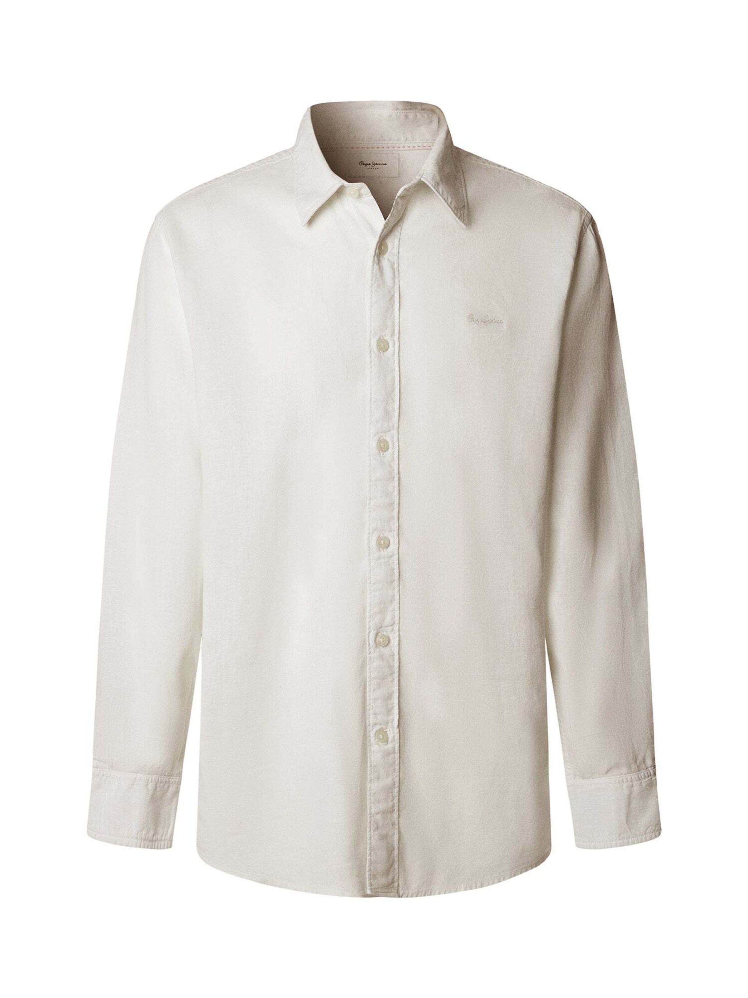 Camicia 'Payton' di Pepe Jeans in bianco: frontale