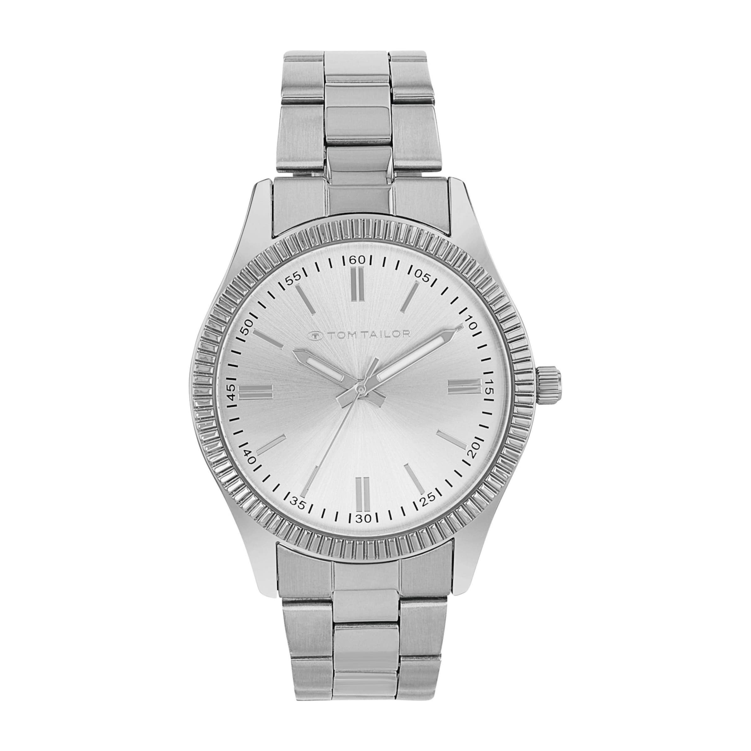TOM TAILOR Uhr in Silber: Vorderseite