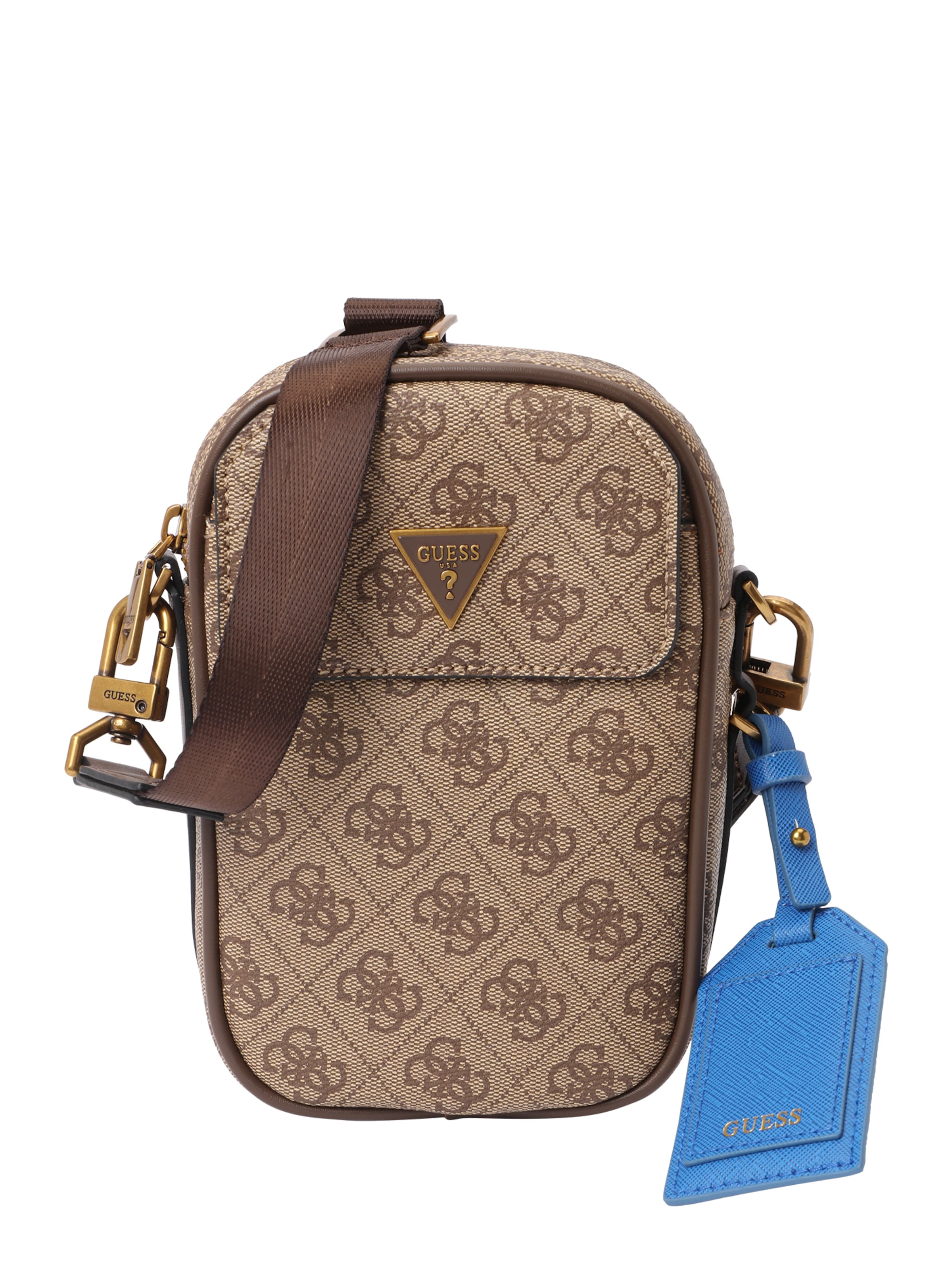 GUESS Crossbody Bag 'MILANO CROSSBODY MICRO' in Beige