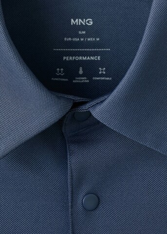 MANGO MAN Poloshirt 'Palamos' in Blau