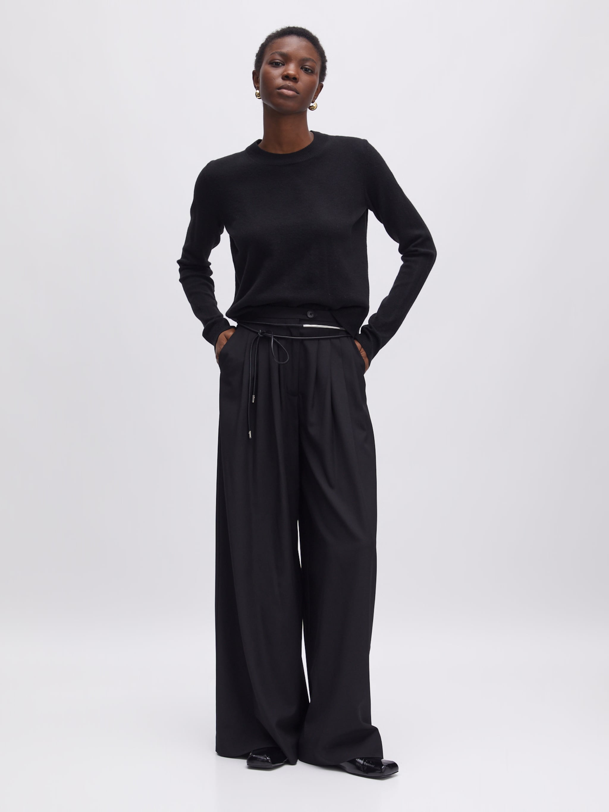 EDITED Produits Pull-over 'Jackline' noir