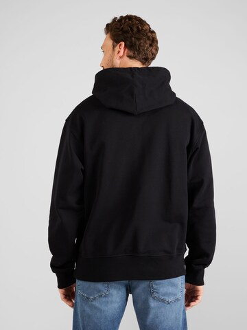 DIESEL Sweatshirt 'MACS' i svart