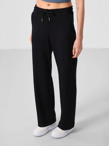 Wide Leg Pantalon Tommy Life en noir