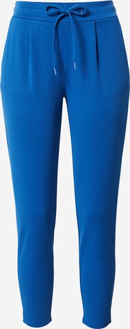 ICHI Kalhoty se sklady v pase 'KATE' – modrá: přední strana