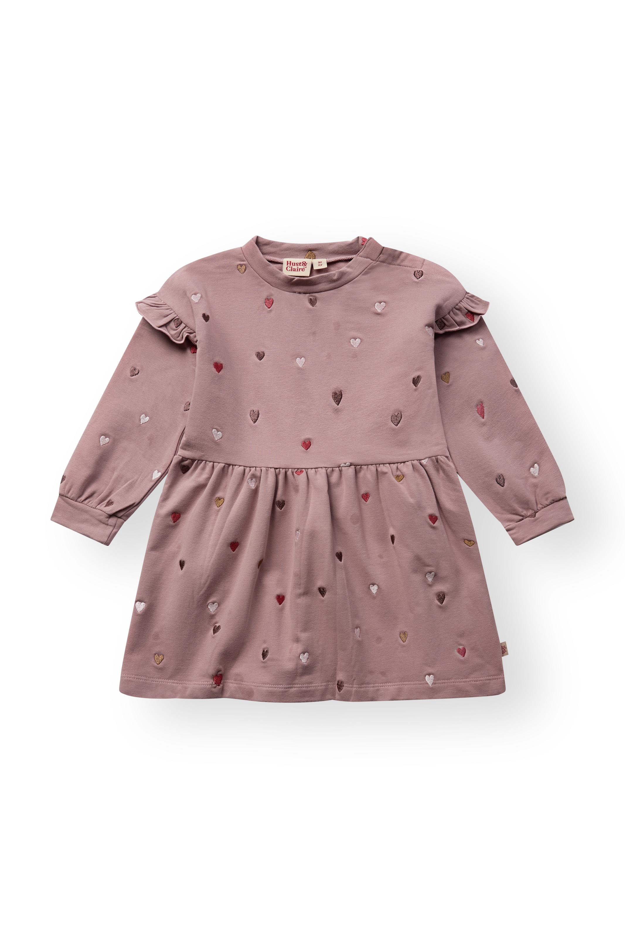Robe 'Donna Heartbeat' Hust & Claire en rose : devant