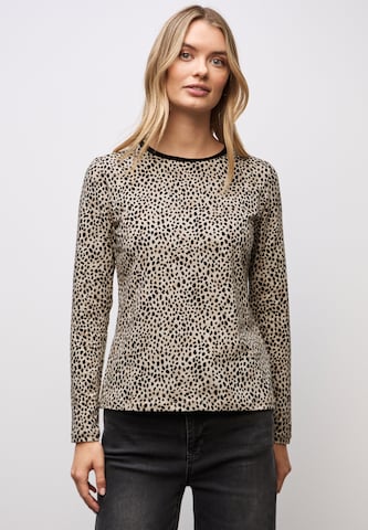 STREET ONE Shirt in Beige: Vorderseite