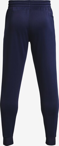 UNDER ARMOUR Tapered Sportbroek in Blauw