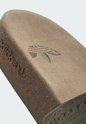 Zoccoletto 'Adilette' di ADIDAS ORIGINALS in verde