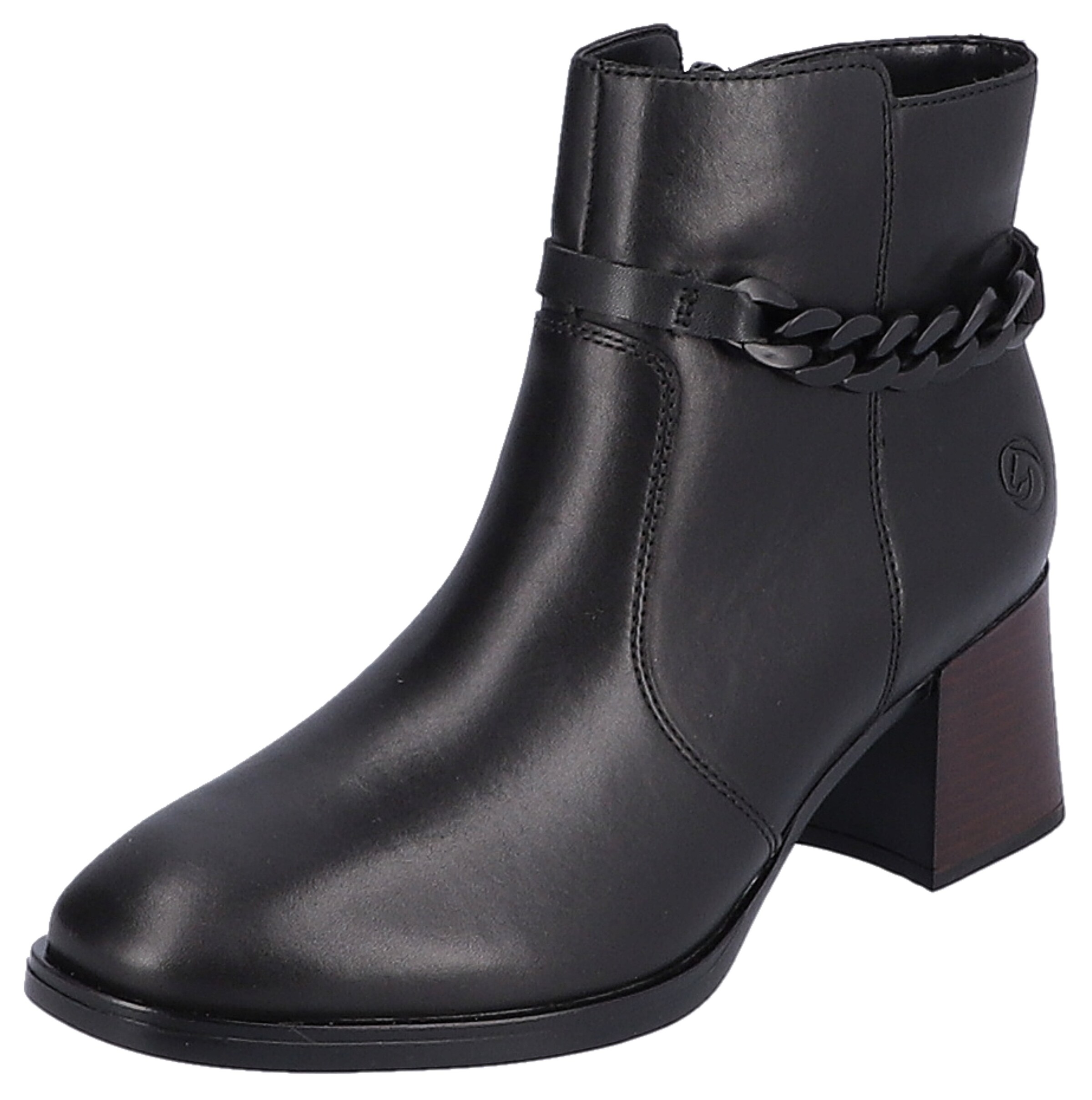 REMONTE Ankle Boots in Black: front