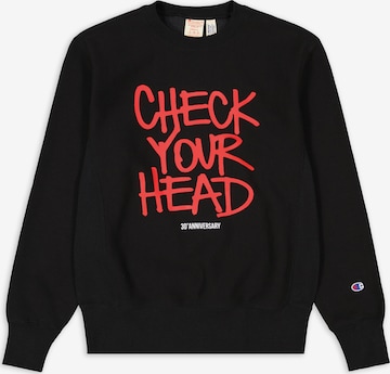 Champion Authentic Athletic Apparel - Sweatshirt em preto: frente
