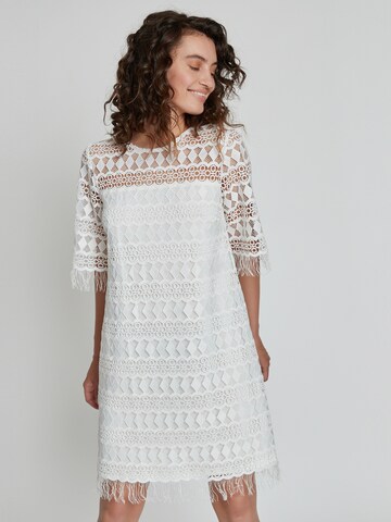 Ana Alcazar Dress 'Kabaly' in White: front