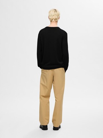 SELECTED HOMME Trui 'SLHTRAY' in Zwart