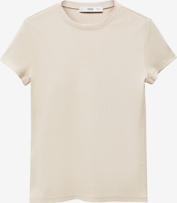 MANGO T-Shirt 'FATIMA' in Beige: predná strana