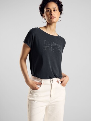 STREET ONE Shirt in Black: front