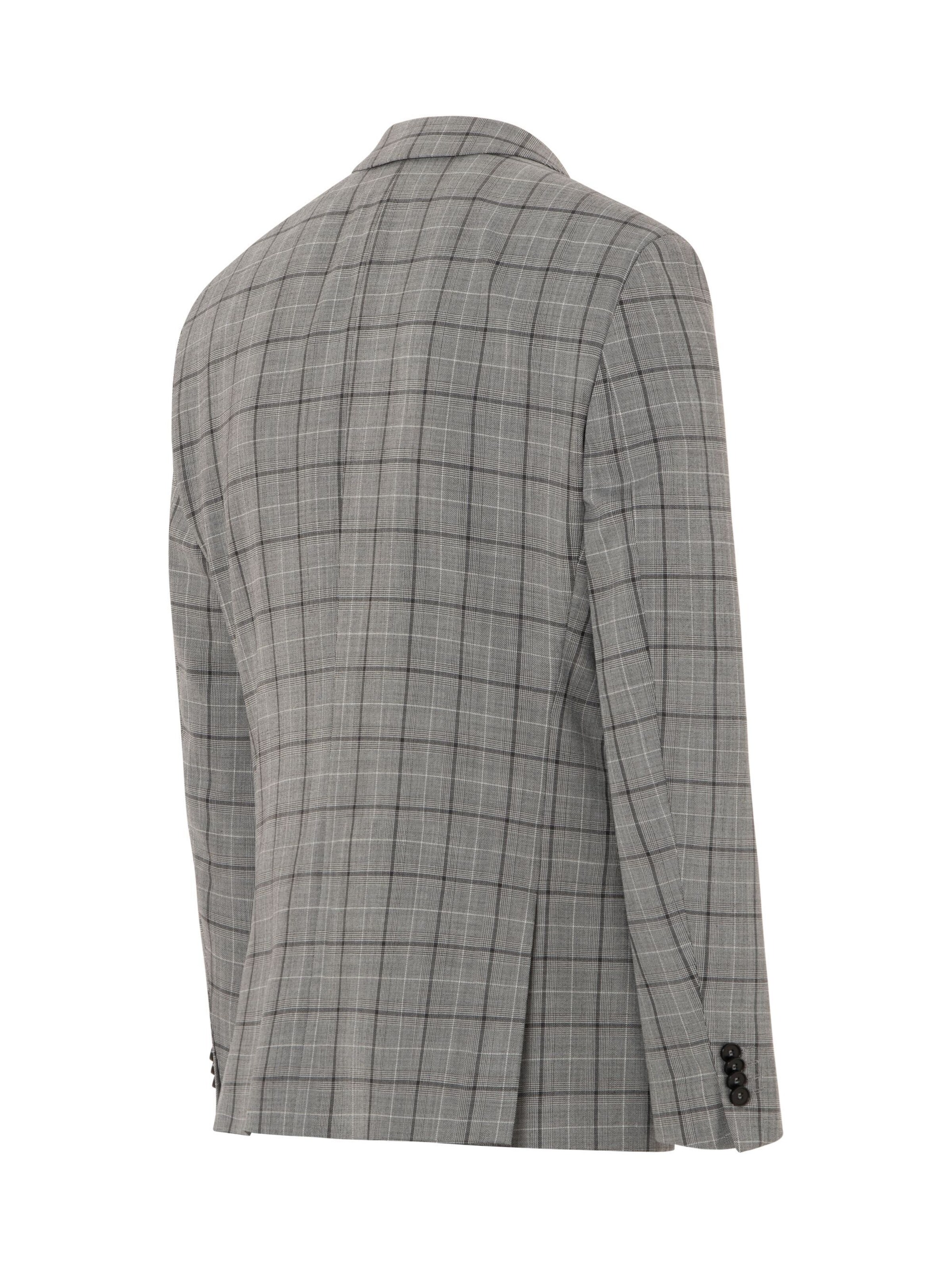 BENVENUTO Slim fit Suit Jacket 'Othello' in Grey