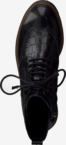 MARCO TOZZI - Botines con cordones en negro