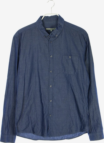 DRYKORN Button Up Shirt in M in Blue: front
