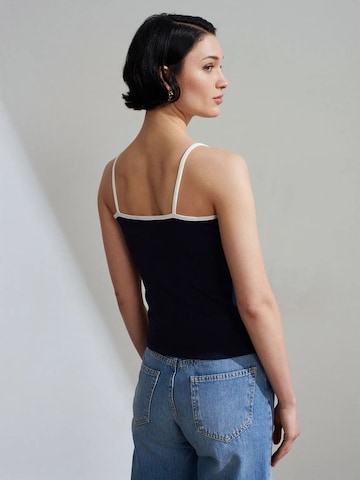 Dilvin - Top em azul