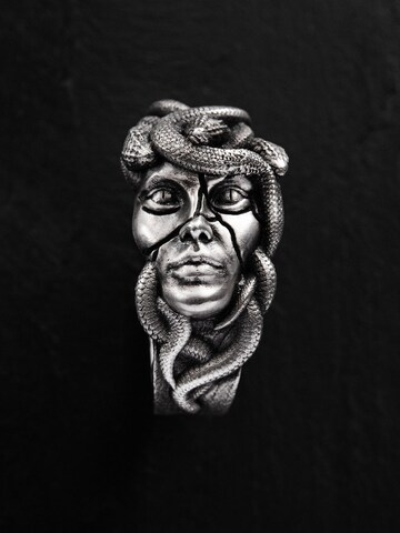 Bague 'PATRONA MEDUSA' REYTEL en argent