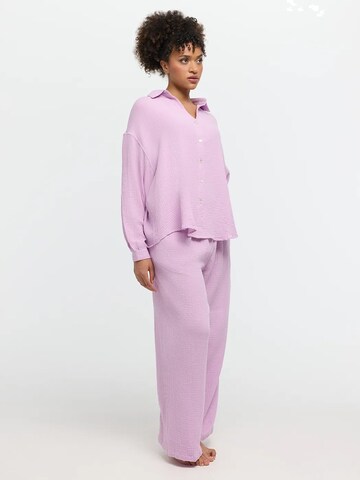 cfab Baggy Trousers 'Musselin Pants' in Purple