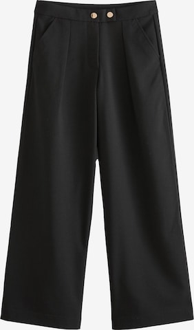 Next - Perna larga Calças em preto: frente