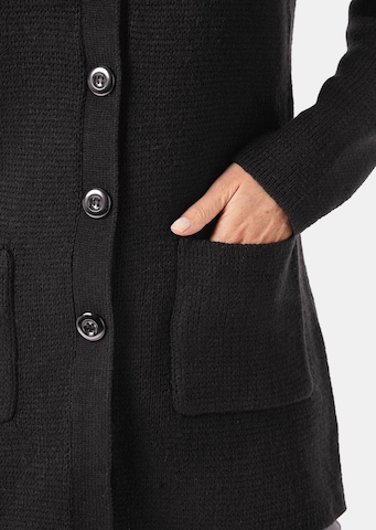 Goldner Gebreid vest in Zwart
