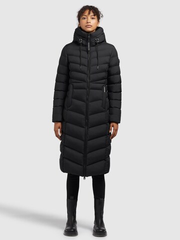 khujo Wintermantel 'Ingram3' in Schwarz