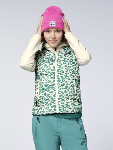 CHIEMSEE Jacke ' im Materialmix ' in Grau