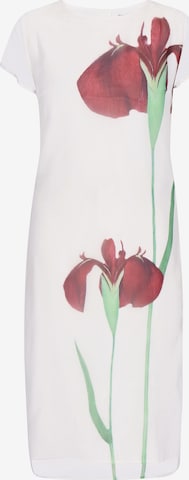 Usha - Vestido em branco: frente