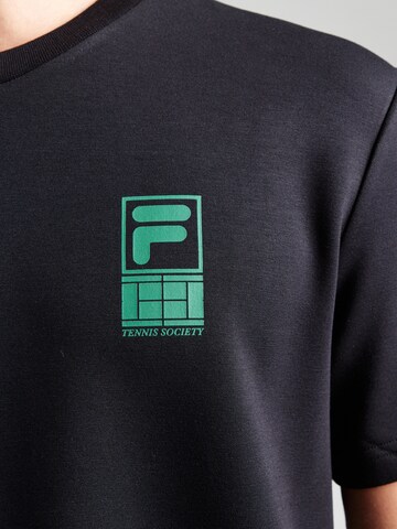 juoda FILA Sportiniai marškinėliai 'LENNIK'