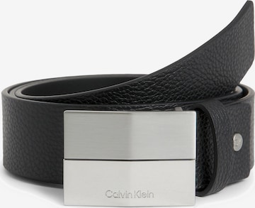 Ceinture Calvin Klein en noir : devant